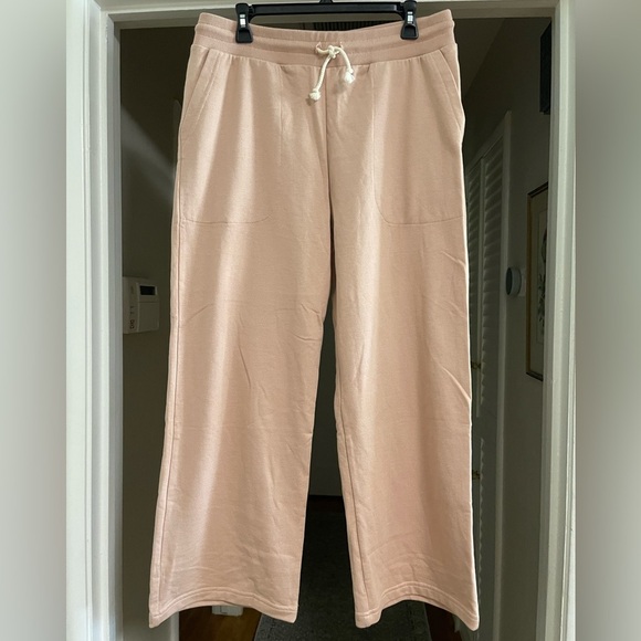 NWT KOTN Culotte Sweatpant in Plaster Pink - Picture 3 of 7